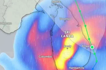 அடுத்த 48 மணித்தியாலங்களில் இந்தியாவிற்குள் நுழைய போகும் தித்வா புயல்