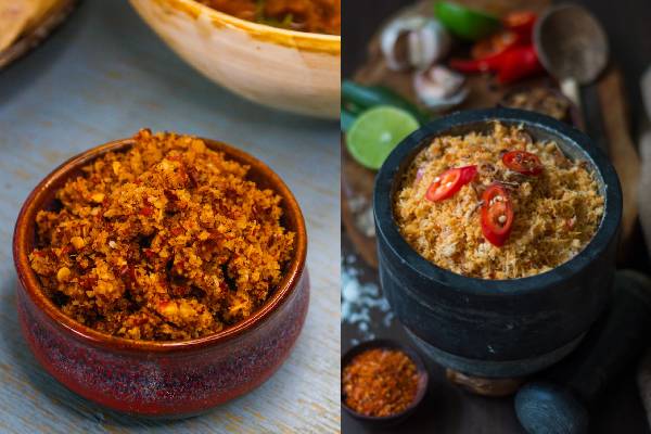 கிராமத்து பாணியில் சுட்ட பலாக்காய் சம்பல்