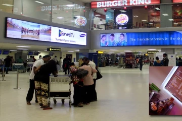 வெளிநாட்டு பெண்கள் இருவர் விமான நிலையத்தில் அதிரடி கைது