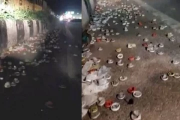 சாலை எங்கும் கொட்டிக்கிடந்த ஆணுறைகள்... அதிர்ச்சியில் உறைந்த மக்கள்; காரணம் என்ன?