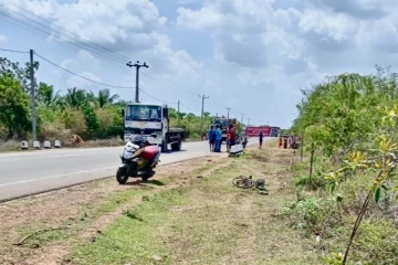 தமிழர் பகுதியொன்றில் குடும்பஸ்தரை பலியெடுத்த கோர விபத்து ; துயரில் கதறும் குடும்பம்