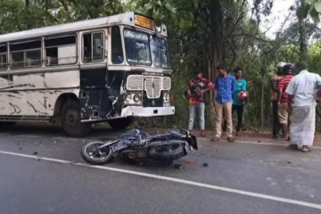 முல்லைத்தீவில் மோட்டார் சைக்கிள் மோதி விபத்து