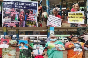 “ஆணைக்குழுக்கள் தேவையில்லை எமது உறவுகளே தேவை”காணாமல் ஆக்கப்பட்டோரினதுஉறவுகள்!