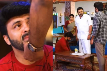 பாண்டியன் காலில் விழுந்து கதறி அழுது செந்தில்.. பாண்டியன் ஸ்டோர்ஸ் சீரியல் புரோமோ