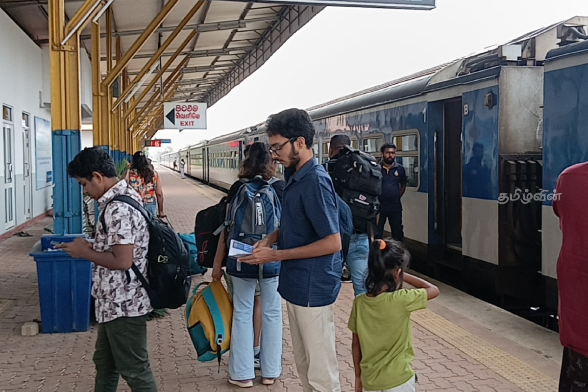 வடக்கு மாகாணத்தில் தொடருந்து சேவை மீண்டும் மக்கள் பாவனைக்கு.. | Northern Provincial Railway Service