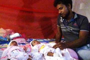 இலங்கையில் தாயை இழந்து பரிதவிக்கும் இரட்டை குழந்தைகள்! வறுமையில் போராடும் தந்தை