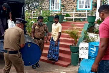 இரகசிய தகவல்களில் சிக்கிய கசிப்பு உற்பத்தி நிலையம்