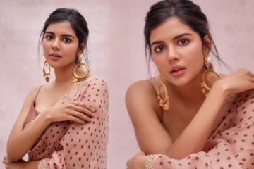 புடவையில் அழகாக போஸ் கொடுத்த நடிகை கல்யாணி ப்ரியதர்ஷன்.. கலக்கல் போட்டோஷூட் க்ளிக்ஸ்