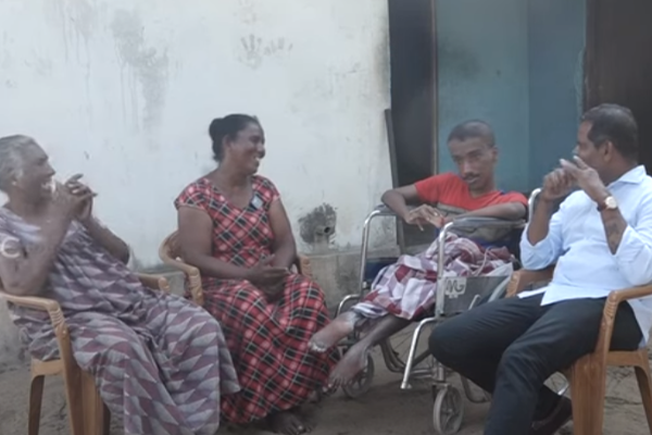 22 வருடங்களாக சக்கர நாற்காலியில் வாழும் இளைஞன்!(Video) | A Young Man Living In A Wheelchair For 22 Years