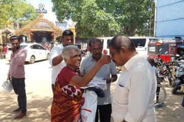 ஜனாதிபதி வேட்பாளர் அரியநேத்திரனின் நமக்காக நாம் தேர்தல் பிரச்சாரப் பயணம் ஆரம்பம்