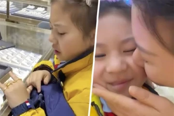 சீனாவில் தாயாருக்குத் தங்க மோதிரம்; சர்ப்ரைஸ் கொடுத்த சிறுமி