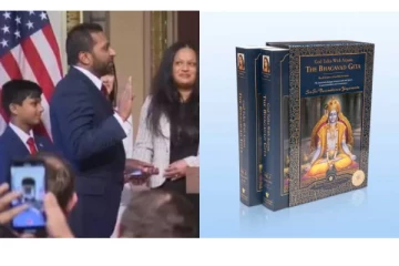 பகவத்கீதை மீது சத்தியம்.. அமெரிக்காவின் புதிய எப்.பி.ஐ. இயக்குநர்- காஷ் படேல் யார்?