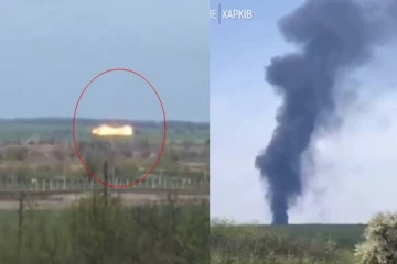 வானில் பறந்த ரஷ்ய விமானத்தை... அதிரடியாக சுட்டுவிழ்த்திய உக்ரைன் ராணுவம்: வீடியோ ஆதாரம்!