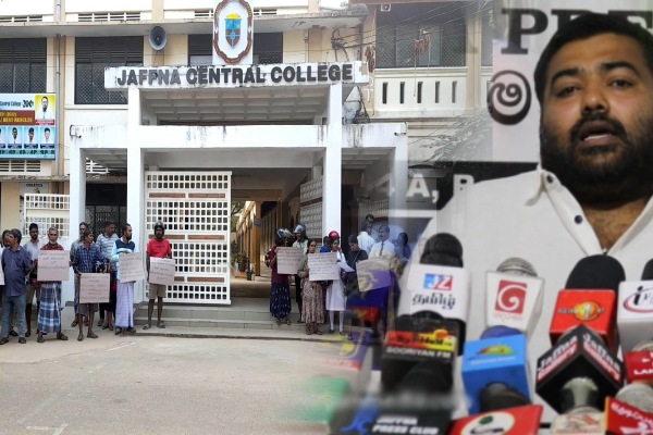 Jaffna.  Masalah penunjukan direktur Central College!  Seorang menteri bekerja di latar belakang