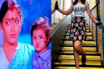 அடடே இவுங்களா அது.. குஷ்புவின் இடுப்பில் இருக்கும் சுட்டி குழந்தை யார் தெரியுமா?