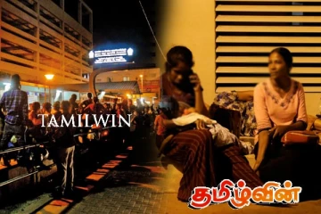 இலங்கையில் கடவுச்சீட்டு பெற மீண்டும் நீண்ட வரிசையில் காத்திருக்கும் மக்கள்