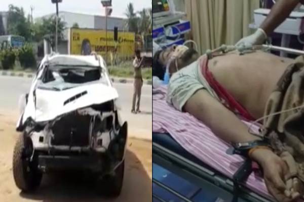 கட்டுப்பாட்டை இழந்த கார் ஓட்டலுக்குள் புகுந்து கோர விபத்து - ஒருவர் உயிரிழந்த பரிதாபம் - தமிழ்நாடு