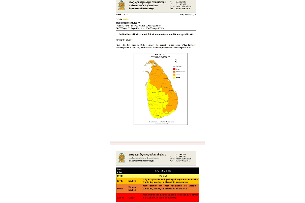 Heat alert issued for 11 districts