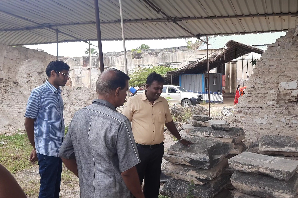 யாழ்ப்பாண கோட்டையில் தொல்லியல் அம்சங்களை பார்வையிட்ட இந்திய தூணைத்தூதர்( படங்கள்) | India Consul Visit Archaeological Features Fort