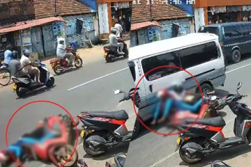 யாழில் மோட்டார் சைக்கிள் மீது வான் மோதி விபத்து : பெண் ஒருவர் உயிரிழப்பு..!