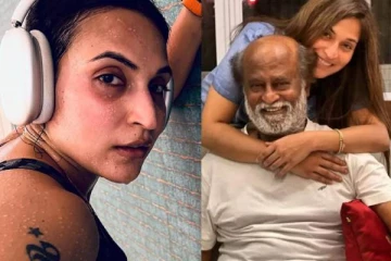 40 வயதில் இப்படியொரு போஸ்! போட்டோஷூட்டால் மயக்கிய ரஜினிகாந்த் மகள் ஐஸ்வர்யா..