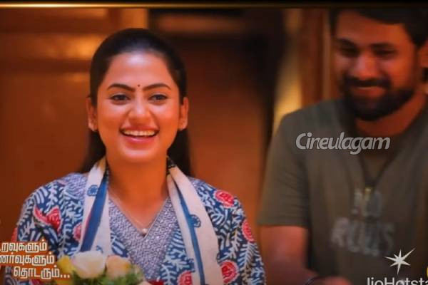 சர்ப்ரைஸாக கொடுத்து நிலாவை திக்குமுக்காட வைத்த சோழன், அழகான தருணங்கள்... அய்யனார் துணை எபிசோட் | Ayyanar Thunai Serial Sep 16 Episode Promo