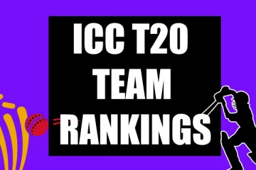 T20 ලෝක කුසලානයේ නවතම ශ්‍රේණිගත කිරීම් අනුව ඉදිරියෙන්ම සිටින කණ්ඩායම