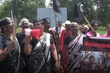 இலங்கையின் மிக நீண்ட தொடர் போராட்டம்...!(Video)