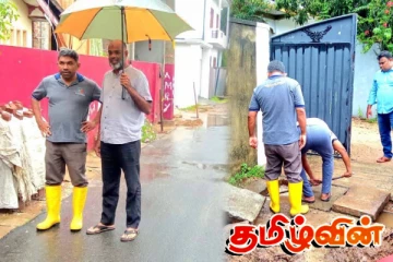 நிந்தவூரில் வெள்ள நிலை ஏற்படுவதை கட்டுப்படுத்த துரித நடவடிக்கை