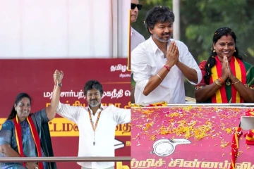 இடைத்தேர்தல் வாக்கு எண்ணிக்கை; தாராபுரம், மதுராந்தகத்தில் தவெக முன்னிலை