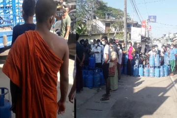 பௌத்த துறவிக்கும் ஏற்பட்ட நிலை