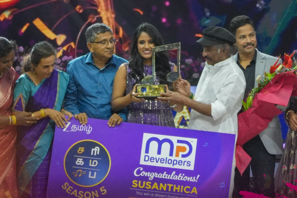 சரிகமப சீசன் 5 வெற்றியாளர் சுசாந்திகா யார் என்று தெரியுமா? அன்றே கணித்த பிரபல நடிகர் | Saregamapa 5 Title Winner Susanthica