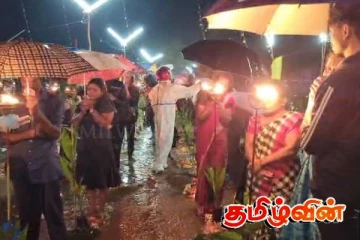 முதன்முறையாக ஆனந்தபுரம்- பச்சைபுல்மோட்டை துயிலுமில்லத்தில் இடம்பெற்ற அஞ்சலி நிகழ்வு