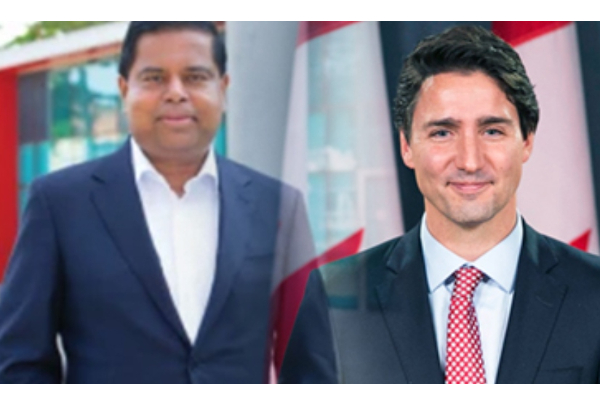 கனடாவில் முக்கிய பதவியில் இலங்கை தமிழர் - பணியமர்த்தி கவுரவித்த ஜஸ்டின் ட்ரூடோ - தமிழ்நாடு