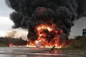 ரஷ்யாவுக்கு கடும் பின்னடைவை ஏற்படுத்திய ஒற்றை ட்ரோன் தாக்குதல்: நெருப்பு கோளமான விமானம்