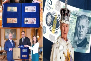 பணத்தாள்களில் பிரித்தானிய மன்னர் மூன்றாம் சார்லஸ்