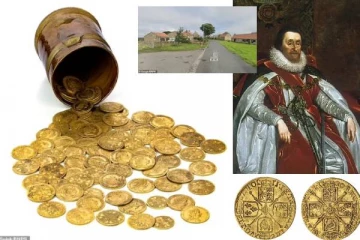 அதிர்ச்சியில் உறைந்துபோன பிரித்தானிய தம்பதி... சமையலறையில் தங்க நாணய குவியல்: அதன் மதிப்பு?