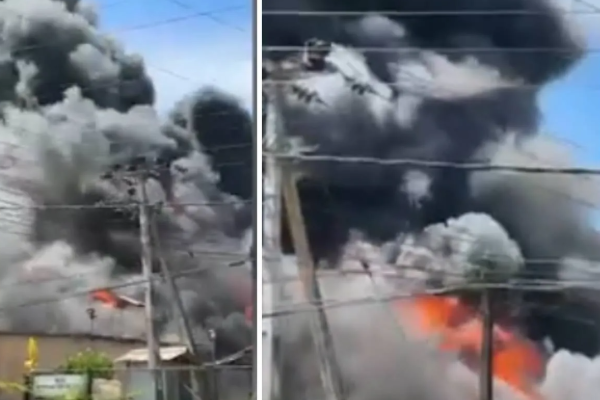 ஹெல்மெட் தொழிற்சாலையில் பாரிய தீ விபத்து ; முற்றிலும் எரிந்து நாசம் | Fire Breaks Out At Helmet Factory