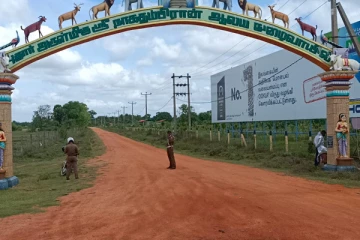 சுகாதார வழிமுறைகளுடன் இடம்பெற்ற வவுனியா நாகதம்பிரான் ஆலய பொங்கல் விழா