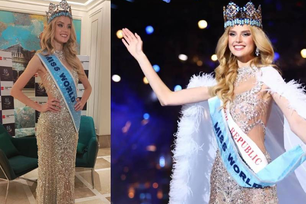 czech republic woman krystyna wins miss world