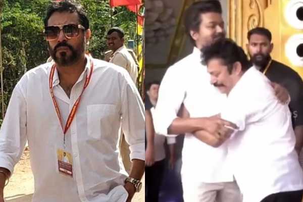 சூர்யா - ஜோதிகாவை சந்தித்த விஜய் நண்பரின் மகளா இது..புகைப்படம் | Vijay Friend Srinath Meets Suriya Jyothika Dubai