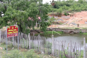 தமிழர் பகுதியில் அடாவடி; தடை உத்தரவை மீறி கட்டப்படும் விகாரை