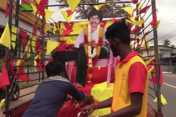 யாழில் ஆரம்பமாகியுள்ள திலீபனின் எழுச்சி ஊர்திப் பவனி (video)