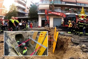 வங்கியை கொள்ளையடிக்க போட்ட திட்டம்: சுரங்கப்பாதையில் சிக்கி பொலிஸாரால் மீட்கப்பட்ட திருடன்