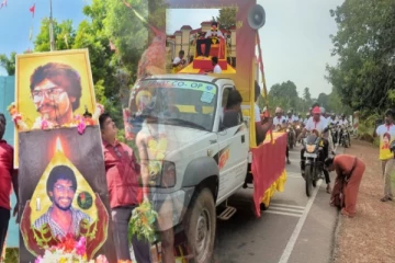 தியாக தீபம் திலீபனின் அறவழித் தடத்தின் இறுதி நாள்: யாழ். நினைவிடத்திற்கு விரையும் பவனி (படங்கள்)