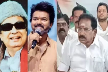 விஜய் எம்.ஜி.ஆர் மாதிரி செய்கிறார்...மகிழ்ச்சியே!! செல்லூர் ராஜு பாராட்டு