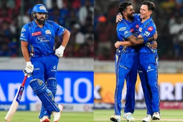 ரோகித் சர்மா, டிரண்ட் போல்ட் அபாரம்... ஐதராபாத்தை ஊதித் தள்ளிய மும்பை