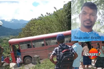 වංගුව හරවද්දී ඩෝං ගාලා සද්දයක් ආවා මම ටක්ගාලා තිරිංග තද කරා - මගීන් 40කගේ ජීවිත කෙස් ගහෙන් බේරෙයි