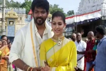 கரம்பிடிச்ச விக்கி, இடியாப்பத்த சாப்பிட போவீங்க சொக்கி... வைரலாகும் உணவகத்தின் பேனர் புகைப்படம்!