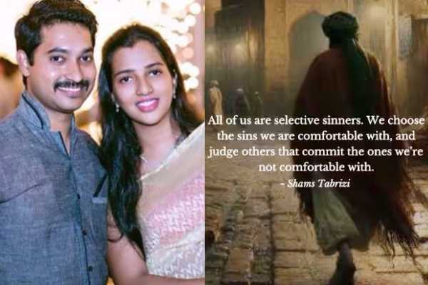 நாம எல்லாருமே பாவிங்க தான், ஆனா!! மாதம்பட்டி ரங்கராஜின் முதல் மனைவி ஸ்ருதி போஸ்ட்.. | Rangaraj First Wife Shruti Breaks Silence Cryptic